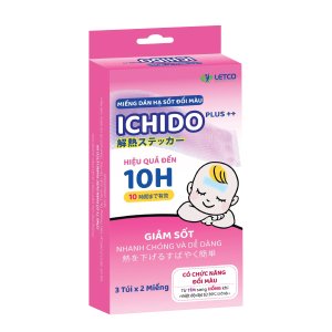 TPBVSK MIẾNG DÁN HẠ SỐT ĐỔI MÀU ICHIDO PLUS++